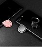 尼绅 指环支架合金折叠式苹果手机通用懒人指环卡扣粘贴平板支架-tmall.com天猫