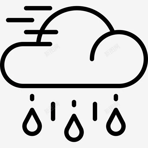 雨生态98线性图标 平面电商 创意素材-花瓣网