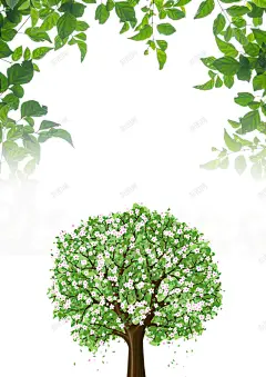 植树节绿色植物海报背景素材 背景 设计图片 免费下载 页面网页 平面电商 创意素材