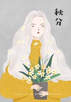 鹿小姐D采集到鹿小姐的插画