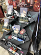 彩妆端头端架 背柜边墙 产品展示陈列道具设计