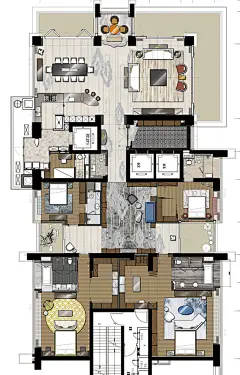 【新提醒】看看邱德光如何玩转“大平层” - 名师设计作品 - 拓者设计吧 - Powered by Discuz!