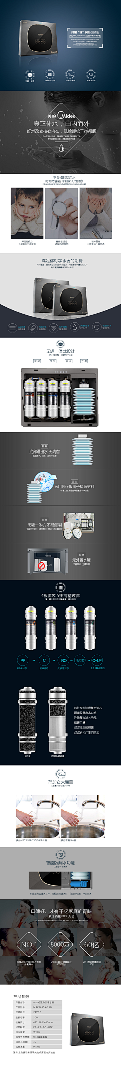 怀表先生采集到净水详情页