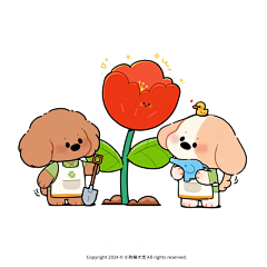 何何包蛋采集到IP——场景插画