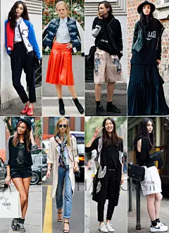 【图】争美斗艳谁是赢家？2015春夏米兰时装周模特街拍最终回顾：不拼长腿拼穿搭，麻豆们各个都有好品味！_模特街拍_海报时尚网