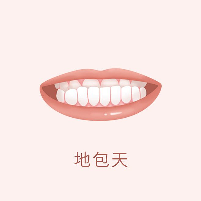 牙齿 口腔 漫画 插画 卡通 牙齿矫正 牙齿疾病 牙齿稀疏 牙齿错乱 反颌 牙列拥挤 中线不齐 开颌 牙齿缺损 深覆合 龅牙 牙齿不齐 偏颌 