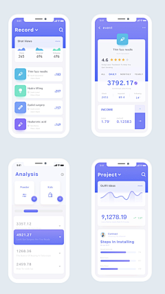 酱面洁采集到App.Data Visualization