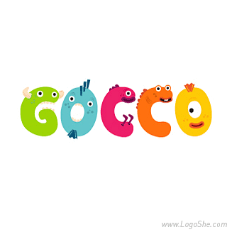 Gocco智能教育机构Logo设计