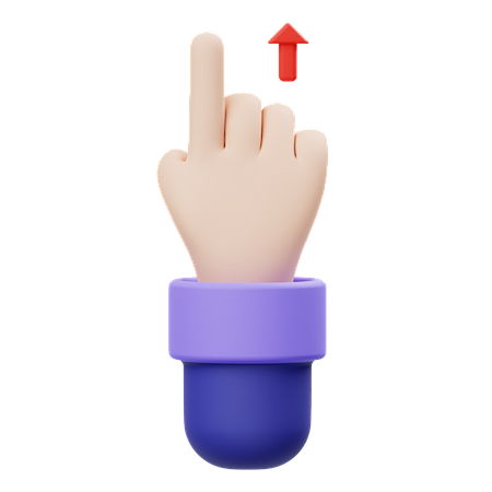 Swipe Up Hand Gestur...