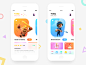 App Store app clean design app store gradient ui light game colorful layout