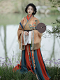 绣罗衣夜未央晋制交领襦裙晋襦原创初春汉服女仙气飘逸古典非古装-淘宝网