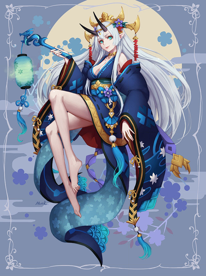 式神~~~青行灯.jpg (1251×1...