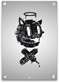 Dudes Factory 2011 T恤涂鸦 插画艺术--创意图库 #采集大赛#