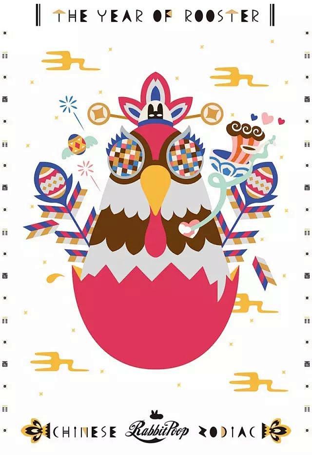 2017 鸡年大吉，全球设计师们放大招了...