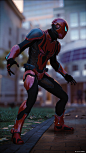 MCU Makeshift Suit, Dustin Brown : MCU Spider-Man Homecoming Makeshift  suit created for Marvel's Spider-Man
Model and Textures by Dustin Brown
Follow me at www.instagram.com/dustinbrown