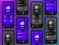 app design Mobile app rain sea UI ui design water weather weather app