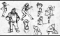 Character development sketches : some personel character sketches.