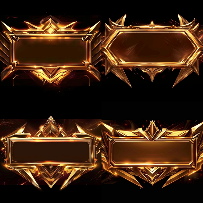 The golden logo of L...