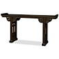 Vintage Elmwood Altar Style Console Table