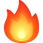 emoji | 火焰 | facebook | 240 x 240