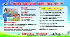 安全生产展板  - 源文件下载【酷图网】为了家庭幸福,注意安全生产,十大禁令,事故,小知识,安全生产,小知识漫画,广告设计,四不放过原则,四不伤害原则,企业安全生产,企业安全
