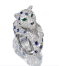 Sapphire and diamond ring, ‘Panthère’, Cartier