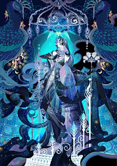 鎏金|插画分享|365审美积累 - 小红书