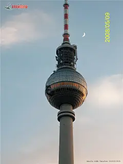 德国柏林电视塔图片素材