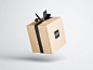 Gift Box Mockup : Gift box mockup provided in photoshop psd format and can be easily edited with smart layers.__｜精致元素｜  _T2020820  _小素材