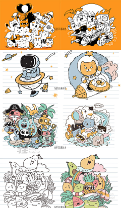 肖伙子采集到印花参考