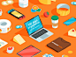 100 days of giveaways ipad iphone illustration isometric cheese sticker macbook switch food gift instagram free giveaway