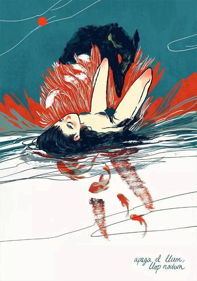 推荐一位插画师 Nuria Tamari...