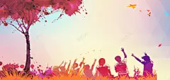 同学会背景 海报banner 相聚20年 童趣 纪念册 背景 高中同学会 平面广告 设计图片 免费下载 页面网页 平面电商 创意素材