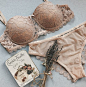 DSM BEIGE lingerie set ~Sexy lingerie lace lingerie see through lingerie see through panty erotic lingerie set pole dance undergarment