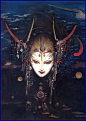 日本插画家  天野喜孝  的幻想插画艺术