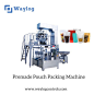 Rotary packing machine: Premade pouch packing machine - Granules, Pulses, Nuts, candy Etc