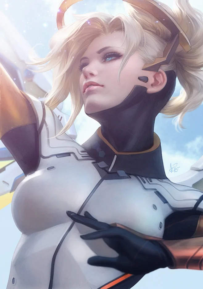 Mercy by Artgerm-花瓣网