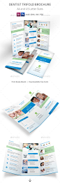 Dentist Trifold Brochure - Informational Brochures