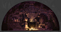 Visual Development witch potion color environment design