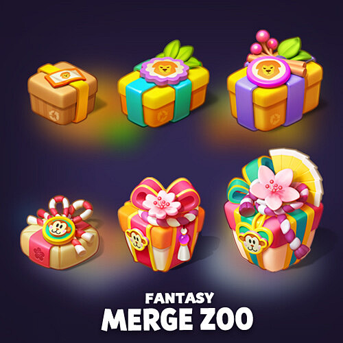 MergeZoo-Gift bag Ic...
