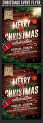 Christmas Flyer Template : Christmas Flyer Template is very modern psd flyer that will give the perfect promotion for your Xmas event, Christmas Market, or Christmas annual party! All elements are in individual layers and the text is fully editable!2 PSD 