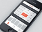 扁平化iphone app界面设计09 #APP# #UI#