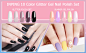 soak off gel polish pastel gel polish nail polish set