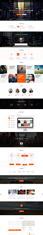 Ygrette | Multi-Purpose Parallax PSD Landing Page