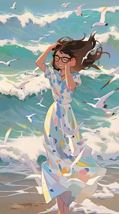 wv12_An_Asian_girl_with_glasses_gentle_and_cute_enjoying_a_fres_9dd3a027-8adb-43ab-9962-2035a3ea5fb1