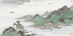 #当代书画名家# 温骧作品欣赏...@书画研究的动态