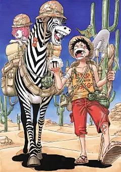海贼王原画彩页 竖版壁纸（二） - 小红书