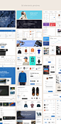 Silk UI Kit : The awesome Silk UI Kit is now available for Photoshop CC+, Sketch 3.4+.UI Kit contains 11 categories:Blog/magazine, Media, Widgets, Ecommerce, Forms, Navigation, Articles, Headers, Footers, Base and Samples.