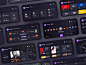 IPTVify App Ui Design live tv dribbble appdesign app trend movies iptv uidesign ui design