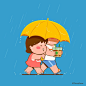 ☔
오늘은 내가 우산 들어줄게~ 
-
I'll hold your umbrella today!
.
.
.
.
#비오는날 #장마 #우산 #여름 #만화 #일러스트 #캐리의오늘
#イラスト #插圖 #Umbrella #rain #rainyseason #carrygrow